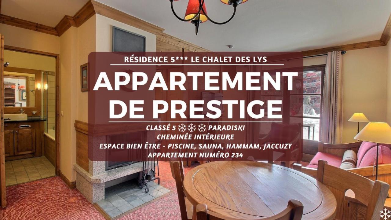 Arc 1950 - Suite De Prestige - Cheminee Interieur Les Arcs  Eksteriør bilde